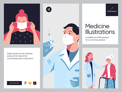 Medicine illustrations