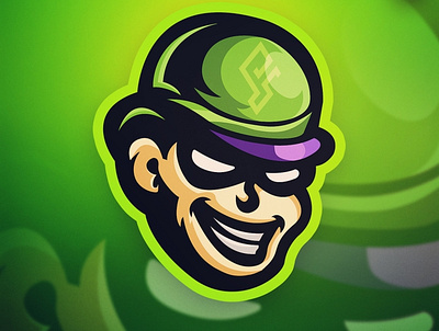 Robber Mascot! | On Sale! branding design esports esportslogo illustration logo mascotlogo vector