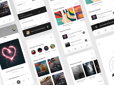 Podcast App Design