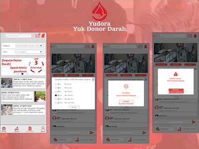 How_To_Donate_With_Point_Yudora_Apps_With_Feedback_Notification app design ui ux