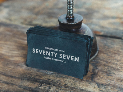 Vintage Business Card Mockup FREEBIE