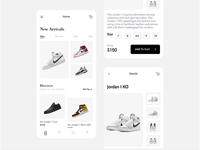 Shoe Store - Mobile App