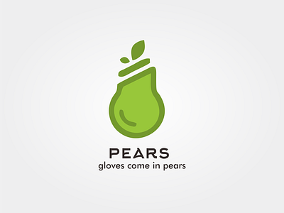 Pears Logo Concept branding design icon set illustration logo minimal typography vector