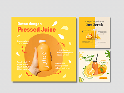 Instagram Post in Yellow branding design graphic design