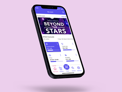 MOBILE APP FOR SCANNING TICKETS app clean design interface mobile ui uidesign uimobile ux