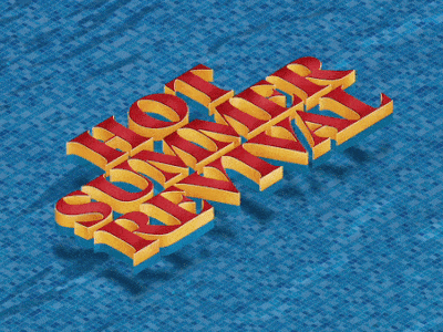 Hot Summer Revival aftereffects animation hot mosaic party pattern in the background pool summer swimmer swimmingpool typogaphy water waves