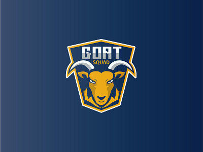 Goat Squad Esport Logo branding design esport illustration logo vector