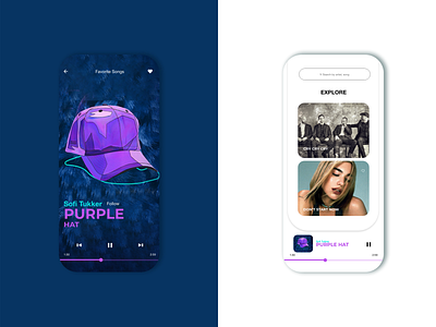 Daily UI Challenge: Music Player (Day 09)