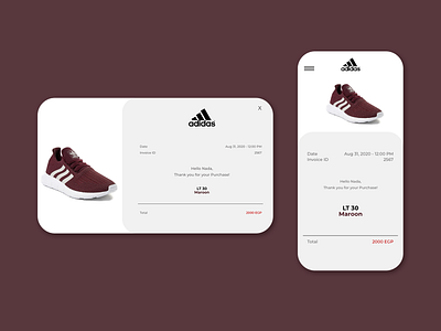 Daily UI Challenge: Email Receipt (Day 17) art daily 100 challenge dailyui dailyuichallenge design ui ui ux uidesign ux website
