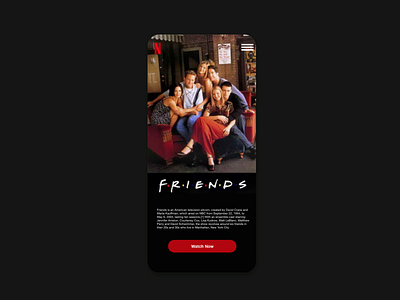 Daily UI Challenge: TV App (Day 25)