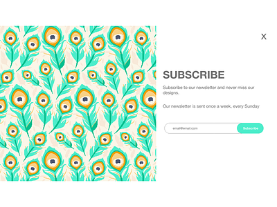 Daily UI Challenge: Subscribing  (Day 26)