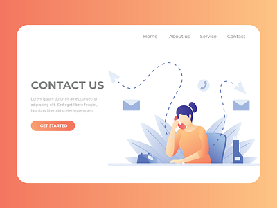 Daily UI Challenge: Contact Us (Day 28) daily 100 challenge dailyui dailyuichallenge design ui ui ux uidesign ux web website