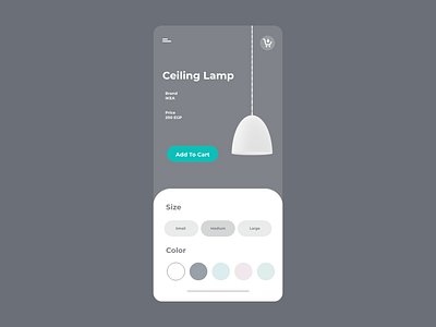 Daily UI Challenge: Customize Product (Day 33)