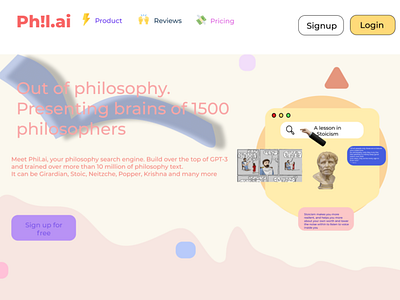 Phil.ai : Search Engine for philosophy