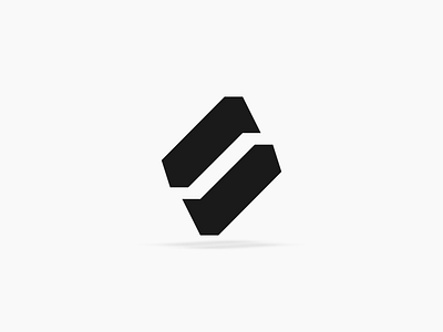 S geometric logo branding graphic design logo