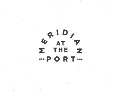 Meridian badge branding logo