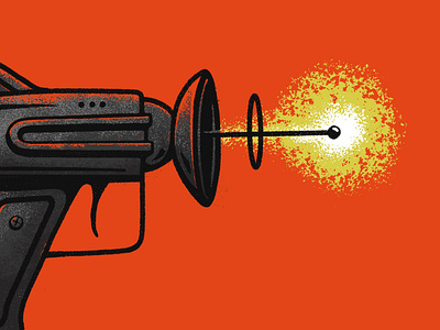 Vectorfuzzies - Deathray brushes future gun illustration sci fi texture