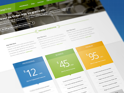 Pricing Table blur interface pricing table ui user interface ux web web design website