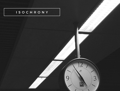 Isochrony Album Art album art dark music time