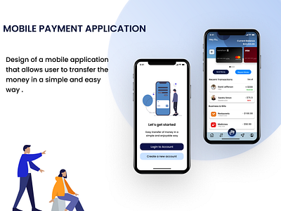 Mobile Payment App app beginner map minimal mobile payment mobile ui money money app money transfer online payment transfer transfer money ui