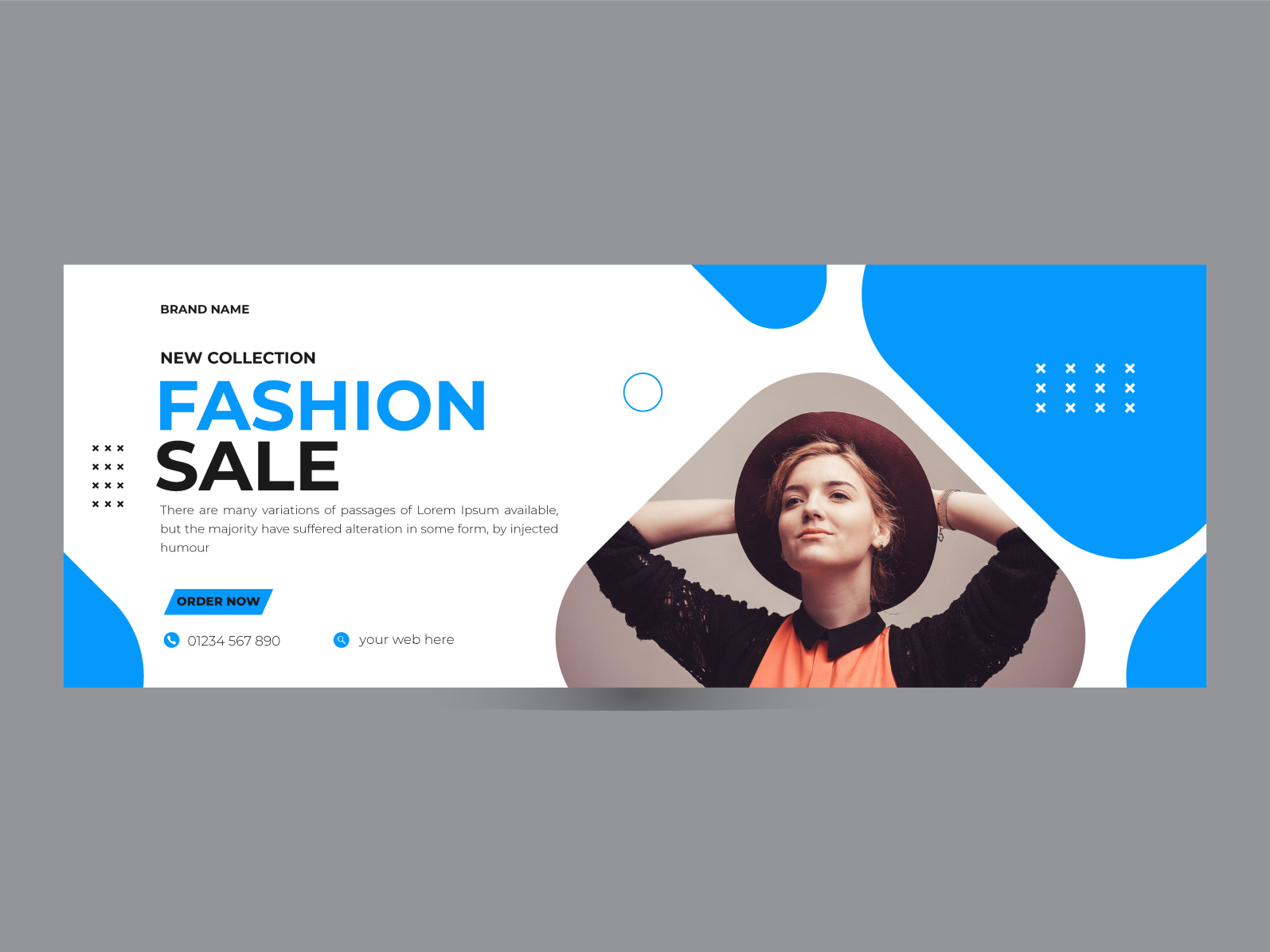 Social media ads Business promotion Fashion Facebook cover page by ...