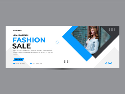 social media Facebook Business promotion Fashion timeline web