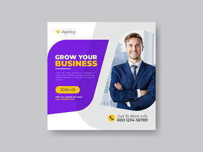 Corporate Business Social media post ads design template advertisement announcement business corporate coupon cover editable headline marketing offer post profile promotion sale social social media story