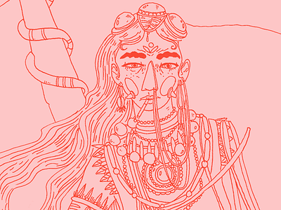 Kali the Goddess artwork digitalillustration drawing illustration