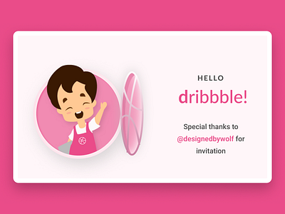 Hello Dribbble!!