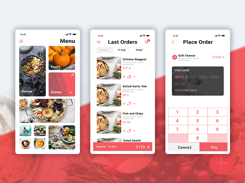 Food Delivery by Nikita Jadhao on Dribbble