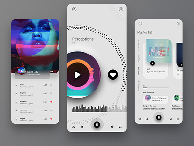 Music App design.