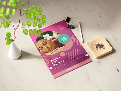 Beauty Salon Flyer Template