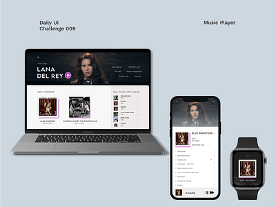 Daily UI #009 - Music Player