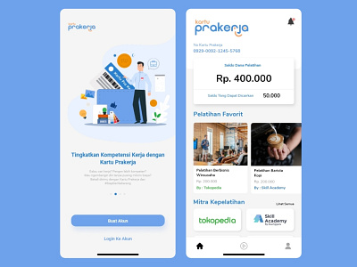 Prakerja App app design ui ui ux ui design uidesign uiux ux ux design uxdesign