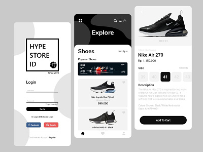 Shoes catalog app app design ui ui ux ui design uidesign uiux ux ux design uxdesign