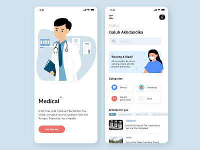 Medical+ app app design flatdesign ui ui ux ui design uidesign uiux ux ux design uxdesign