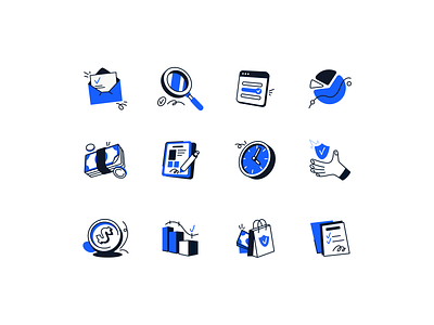 Insurance icons