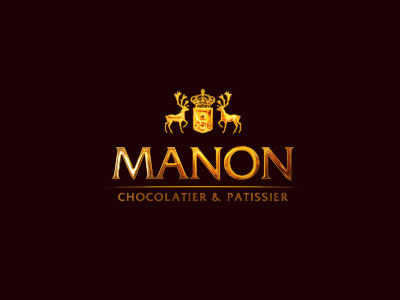 Manon Logo Twist branding chocolate gold identity logo packaging pitch sucker