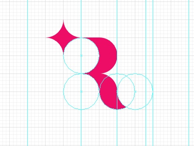 R Monogram logo monogram r retina