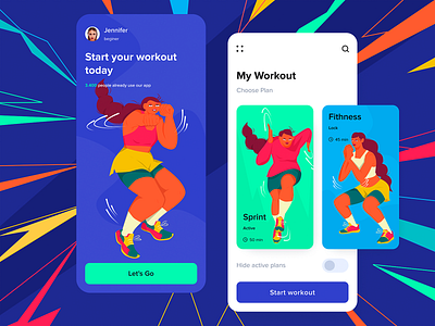 Sport App UI Design