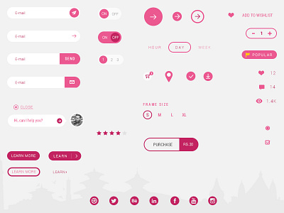 Components - Ecommerce - Shopping website comments components ecommerce email icons ideas nepal