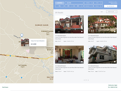 Listing Page - Real Estate - Kathmandu - Nepal