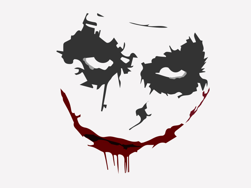 Joker - illustrator by Ayush Shrestha on Dribbble