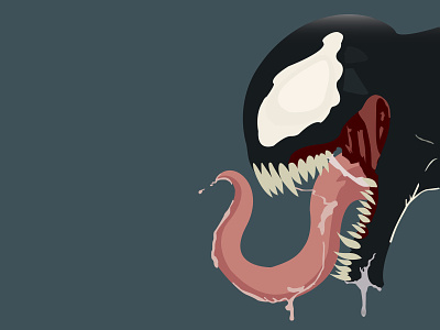 Venom adobe blackspiderman illustrator illustratorcc2017 spiderman venom villian