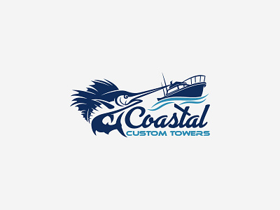 fishing boat logo
