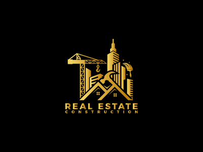 real estate property construction logo design by kamruzzaman saikat on ...