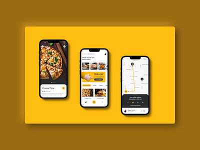 Food Delivery App UI appdesign fooddeliveryapp ui ux