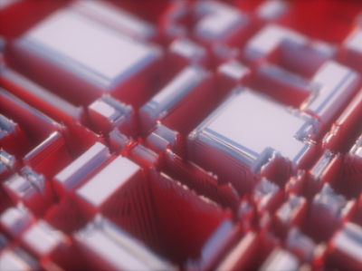 Red City adobe illustrator cinema4d design displacement octane render texture