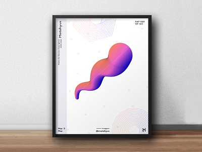 Design a Poster everyday - Day 2 abstract art abstract design design everydaydesign everydayposter flat geometric art geometric design graphicdesign illustration illustration art illustrations illustrator illustrator art minimal photoshop poster poster art poster design print design