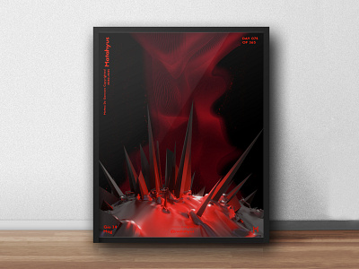 Design a Poster everyday - Day 74 3d art abstract abstract art abstract design blender blender3d blender3dart everydaydesign everydayposter graphicdesign photoshop poster poster a day poster art poster challenge poster collection posters rendered